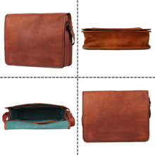 Load image into Gallery viewer, ALEX LEATHER MESSENGER BAG
